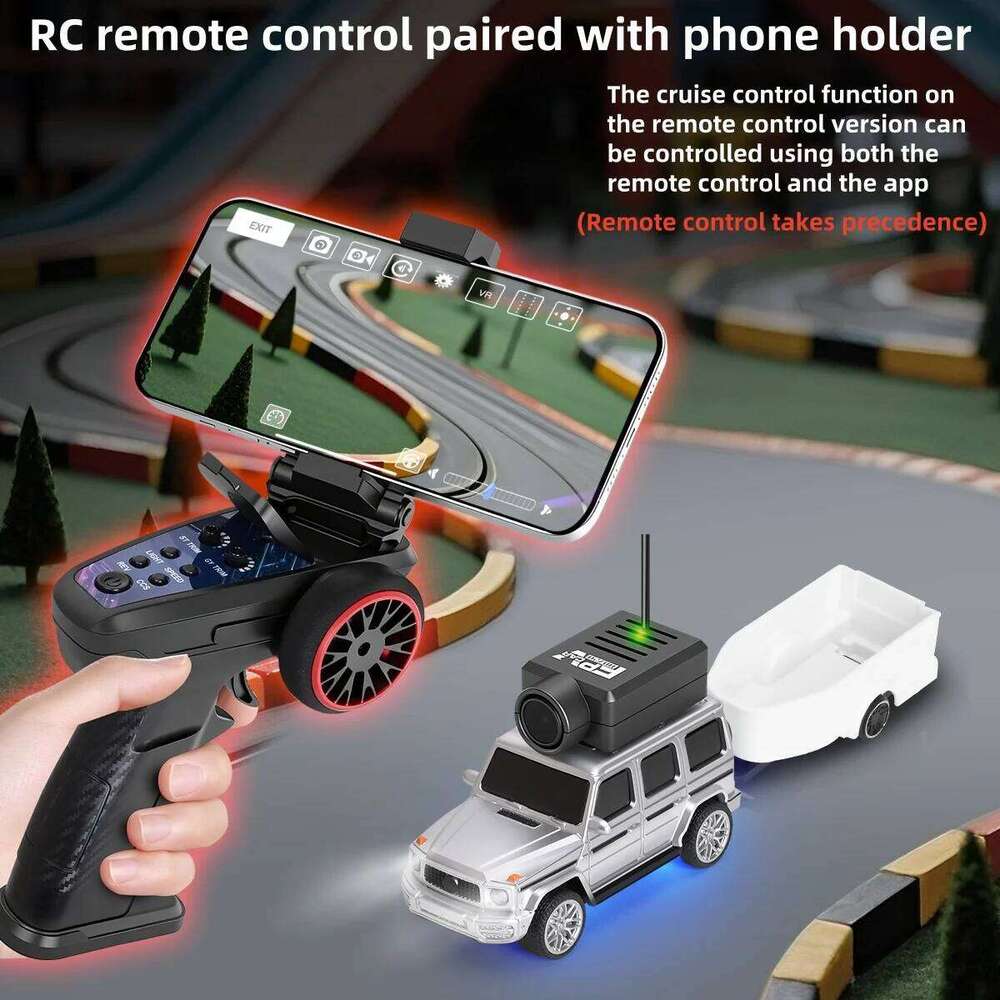 WLtoys 6405 6405-C New Remote Controlled Camera Car With FPV View 720P Video APP Control 2.4G WiFi, 1:64 Scale Y260131