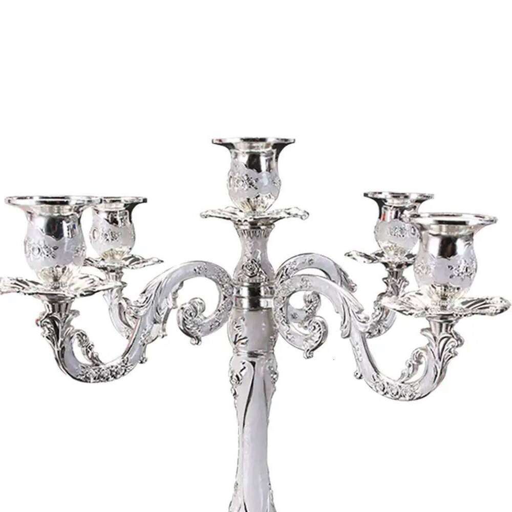 Candlestick 3/5 Head Wedding Pillar Candle Holder Romantic Candelabra Y260131