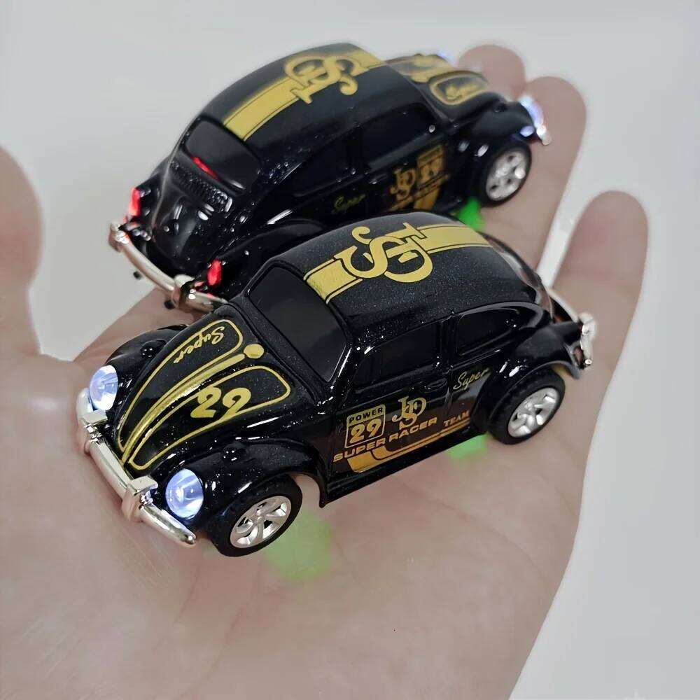 1:64 Alloy Beetle Remote Control Fun Metal Car Model For Collection Friendships Entertainment Speed RC Gift for Boyfriend Y260131