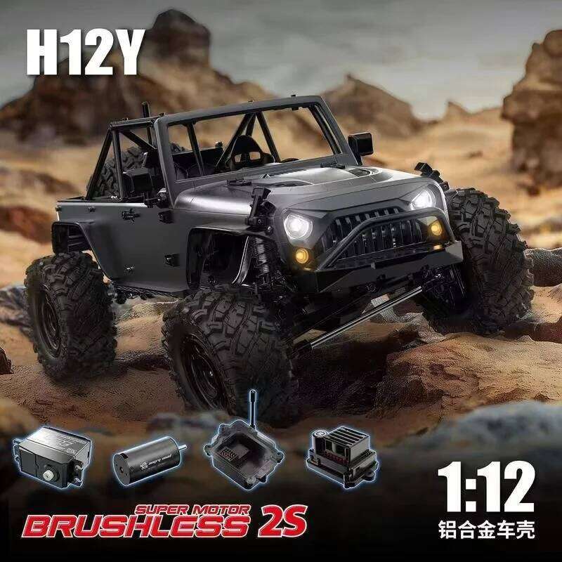 MJX Hyper Go H12Y+ 112 4WD RC Car Professional Off-Road Racing 12km/H Sensored Brushless Motor 2.4G Remote Control Cars Truck Y260131