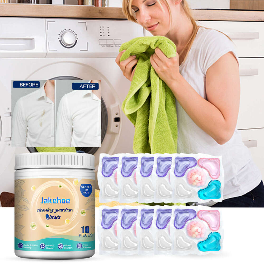 Jakehoe Gentle Cleaning Oil Stains Long-lasting Fragrance Laundry Pods S260202