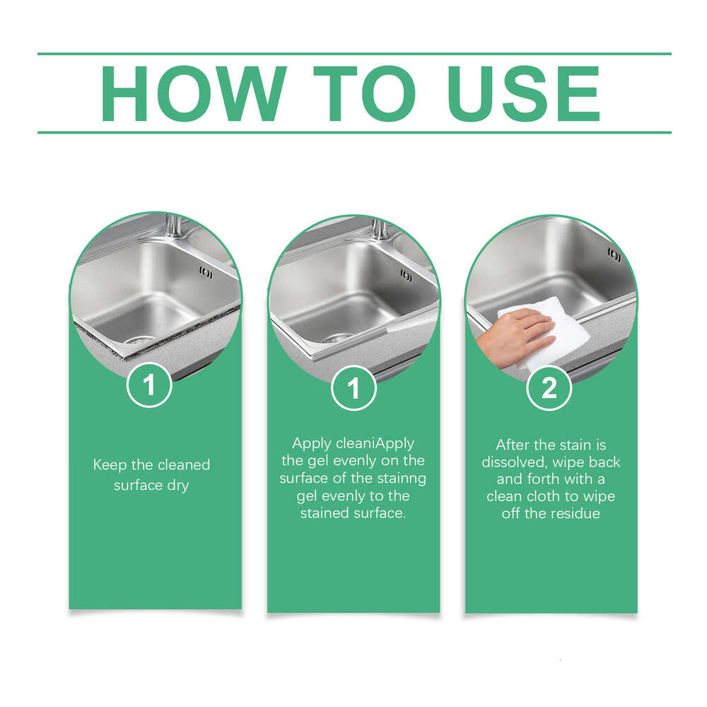 Gel Household Cleaning Kitchen Bathroom Oil Stain Removal Multi-Functional Cleaner S260202