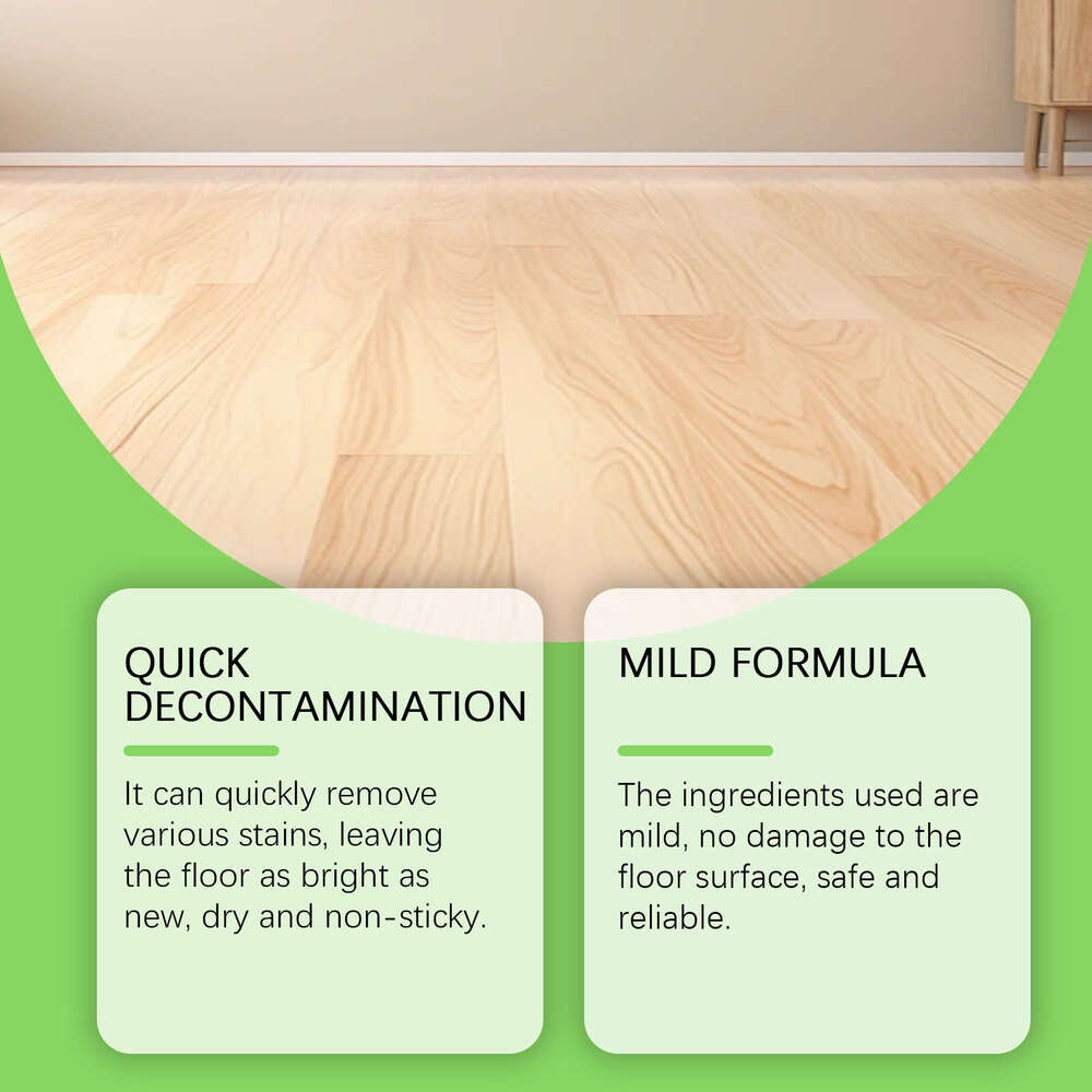 JAKEHOE Floral Water Cleaner Floor Tile Cleaning Stain Odor Removal Polishing Agent S260202