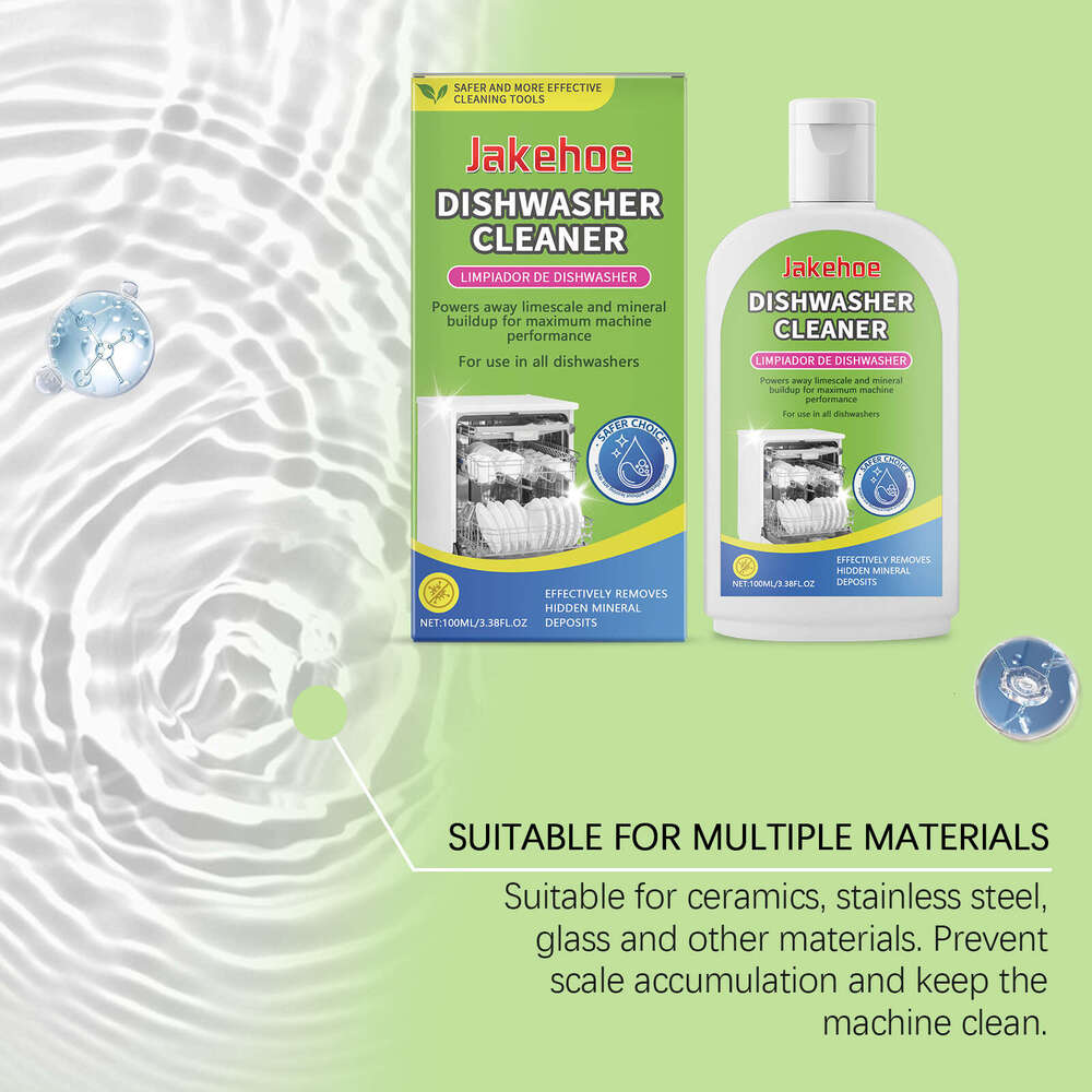 JAKEHOE Dishwasher Kitchenware Stain Remover Heavy Grease Cleaner Dishwashing Detergent S260202