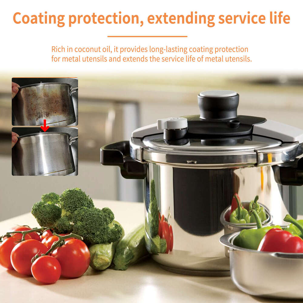 JAKEHOE Multi-Purpose Paste Household Kitchen and Bathroom Stove Range Hood Oil Stains Easy Cleaning Polishing S260202