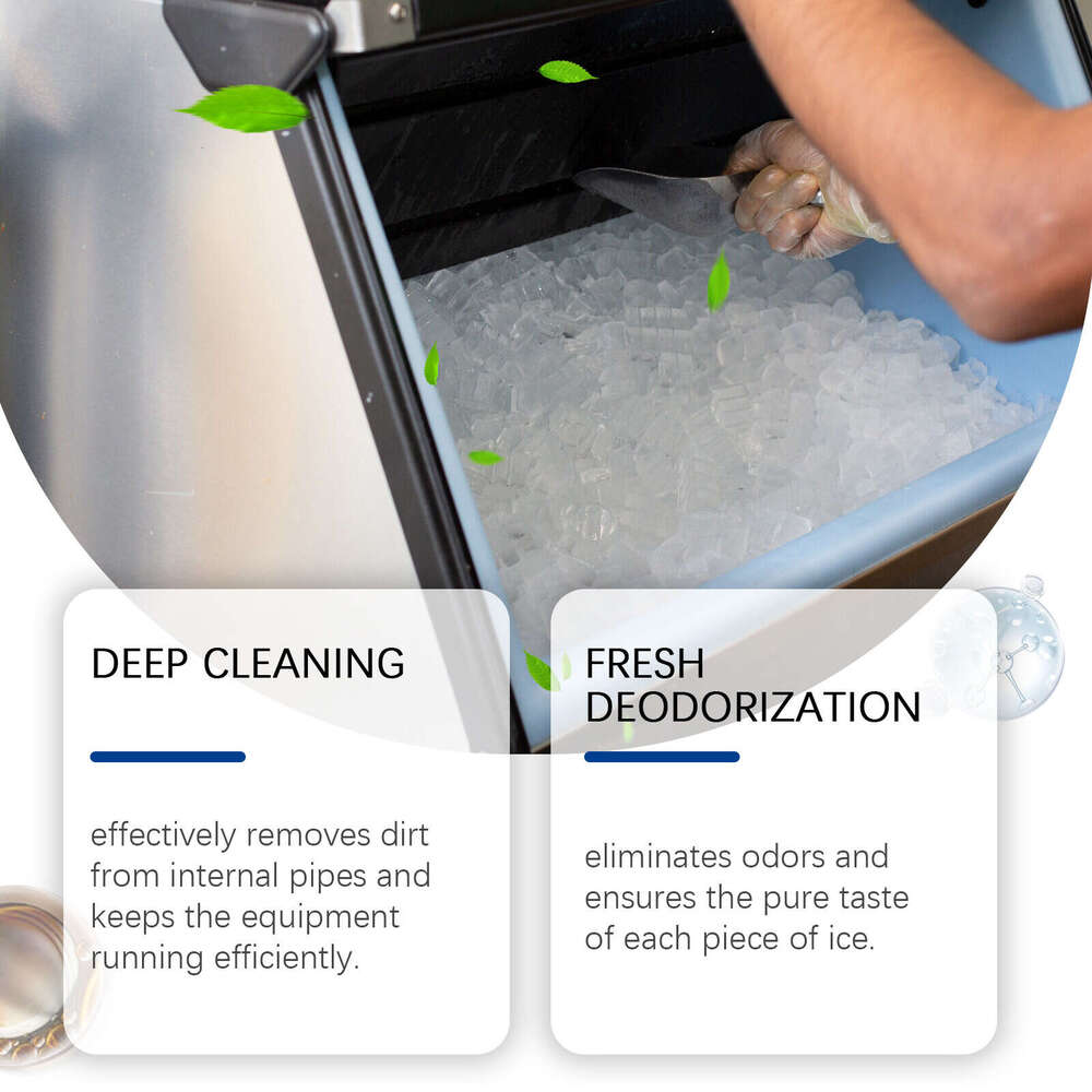 Jakehoe Tablets Daily Household Gentle Ice Maker Descaling Deodorizing Cleaning Care S260202