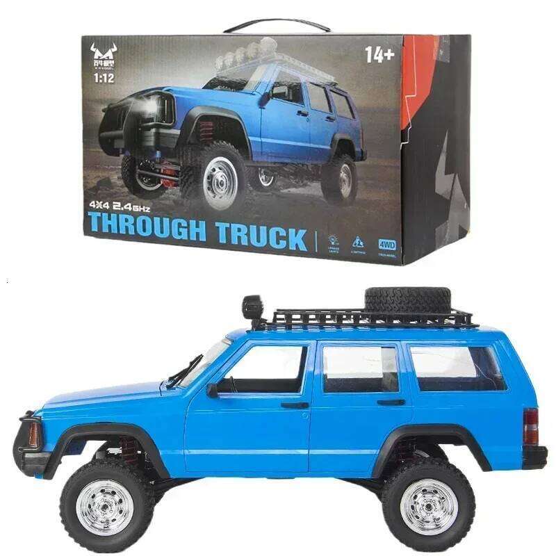 MN78 RC CAR 1/12 2.4G Full Scale Cherokee 4WD Climbing Remote Control Toy Off-Road Vehicle Racing Car toys For Boy Y260131