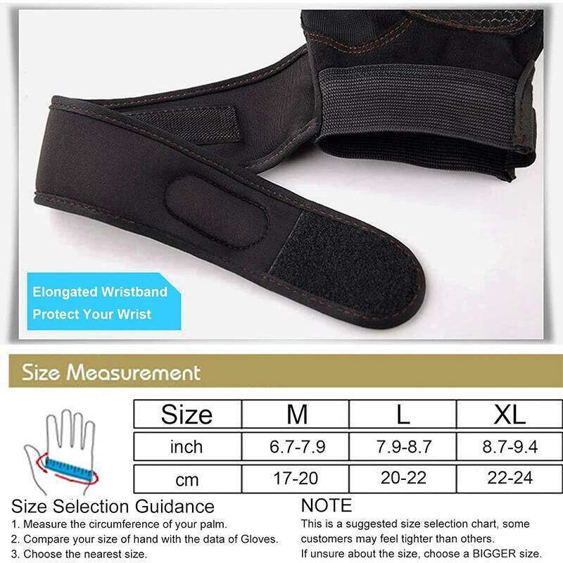 Fitness Half Finger Gloves Men And Women Wrist Guard Sports Dumbbell Riding Non Slip Horizontal Bar Exercise Training XJ260202