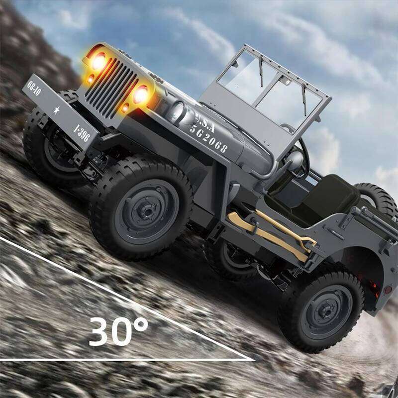 JJRC C8815 1/10 WILLYS JEEP Rc Car 1941 4WD RTR Crawler Climbing Scale Military Truck Offroad Vehicle Adult Toy Gift for Kids Y260131