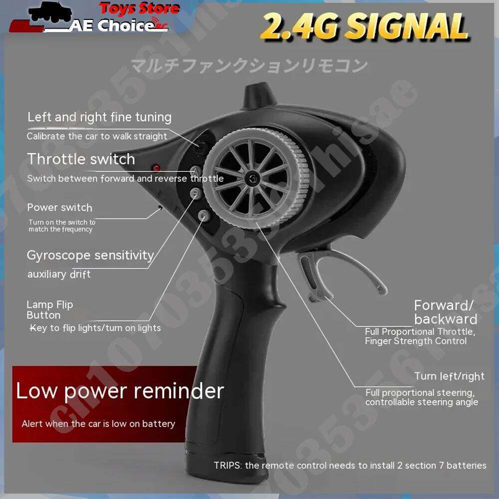 LDRC LD1803 NXS RTR 1/18 2.4G 2WD ESP Gyroscope RC Car Drift Vehicles LED Lights Full Scale Controlled Model Toys Y260131