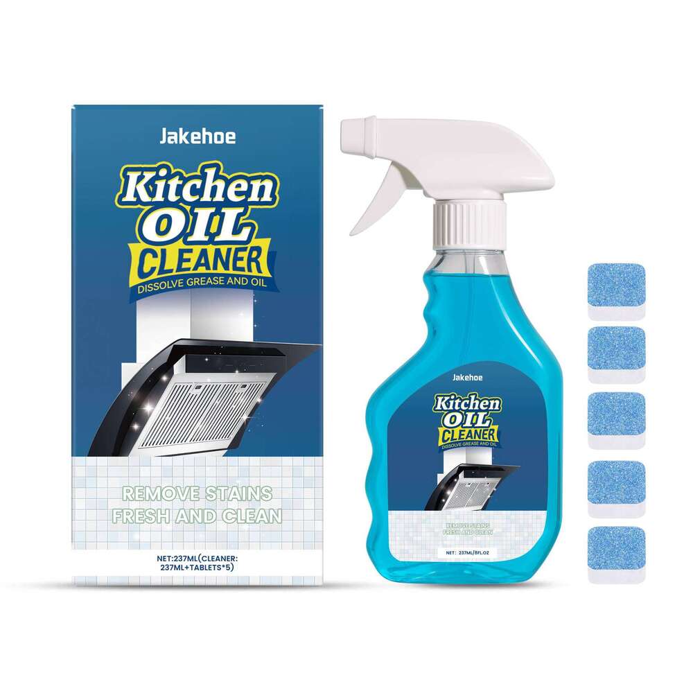 Jakehoe Kitchen Range Hood Stove Grease Stain Remover Easy Clean Household Cleaner S260202
