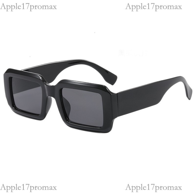 Luxury Brand Designer GM New Fashion Square Wide-leg Sunglasses European And American Cross-border Trend Versatile Sunglasses Retro Travel Sunshade Gl