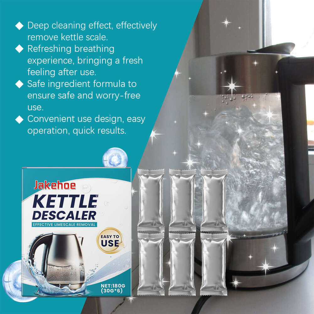 Jakehoe Powder Electric Cleaning Descaling Brightening Household Kettle Limescale Cleaner S260202
