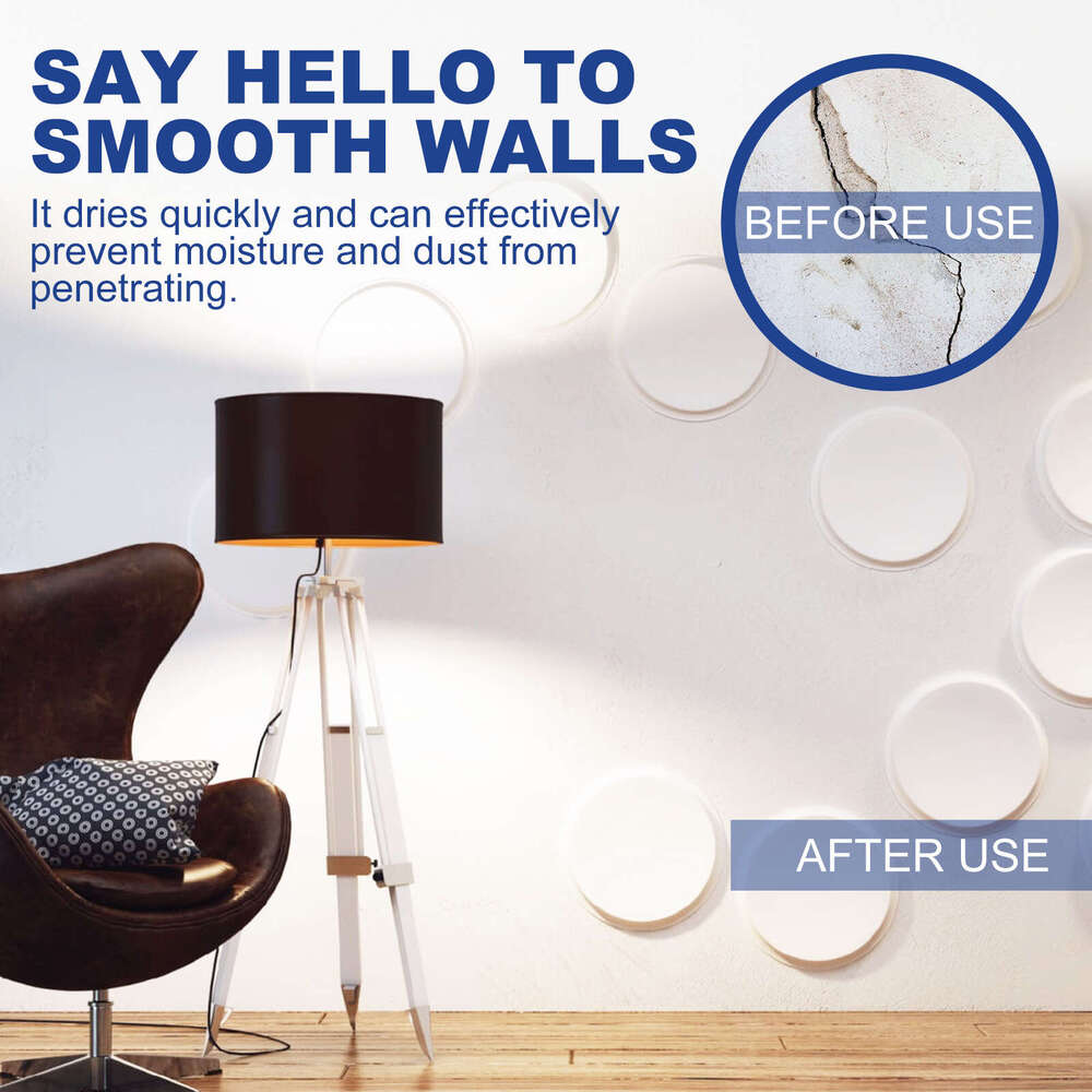 Household White Wall Crack Repair Paste Covers Mildew Stains Renovation S260202