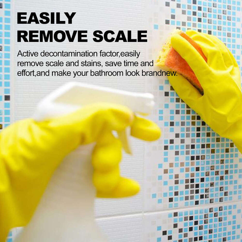 Jakehoe Bathroom Foam Cleaner Toilet Bowl Bathtub Sink Tile Stain Removal Cleaning Spray S260202
