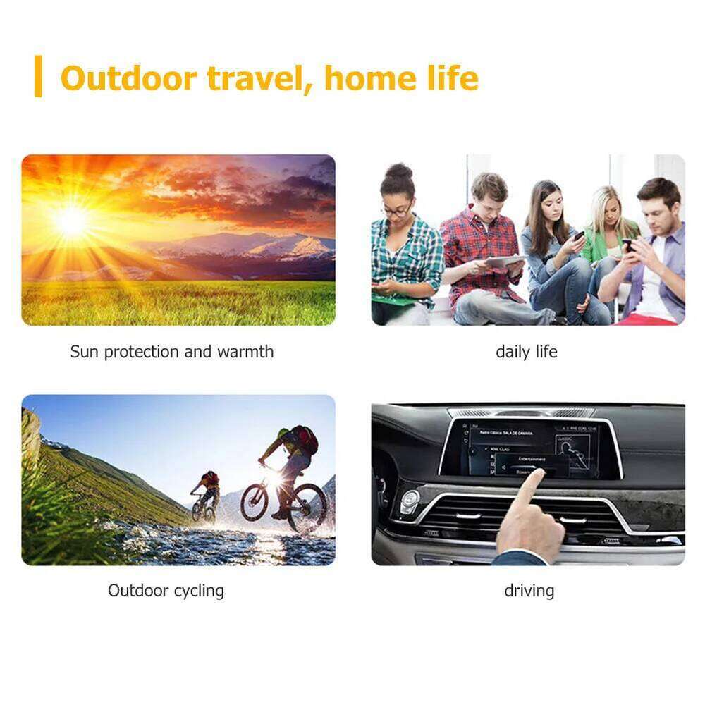 Breathable Sweatproof Knit Thermal Unisex Anti Slip Touch Screen Motorcycle Gloves Sports Full Finger XJ260202