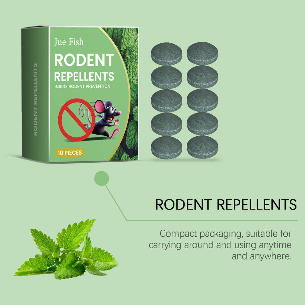 Pills Plant Essential Oil Indoor Outdoor Rodent Repellent Mouse S260202