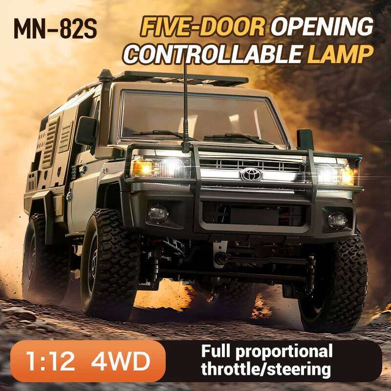 MN82S 1:12 RC Simulation LC79 Model 2.4G 4WD Remote Control Off-Road Pickup Truck Vehicle Car Toy Gift for Boys Adult Y260131
