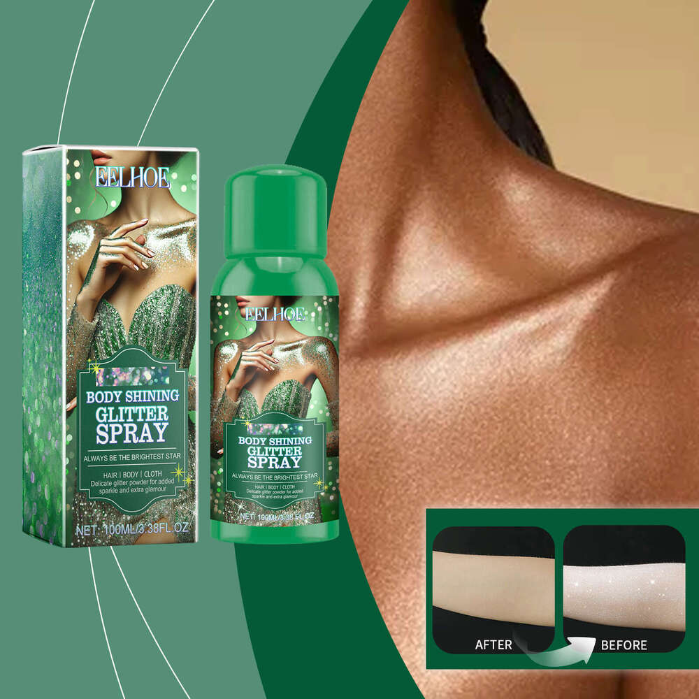 Spray Natural 3D Long-lasting Glitter S260202