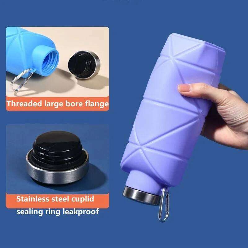 700ML Bucket Gourde Running Silicone Water Bottle Soft Flask YDSH05 Z260202