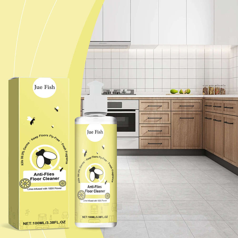 Fly-Proof Cleaner Cleans Floor Stains, Fly-Proof, Odor Removal, Fresh Scent, Shiny and Non-Slip S260202