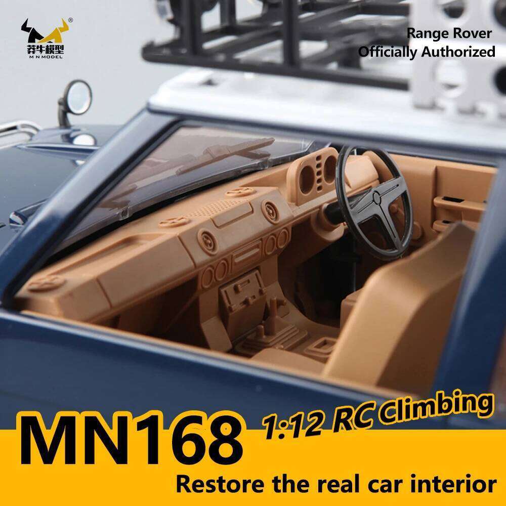 NEW 1/12 MN168 Rc MN Model 4WD Remote Control Crawler Off Road Vehicle Electric Climbing Car Toys for Children Adults Y260131