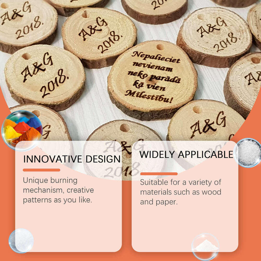 Marker Art Pyrography Burning Effect Wood Marking Pen S260202