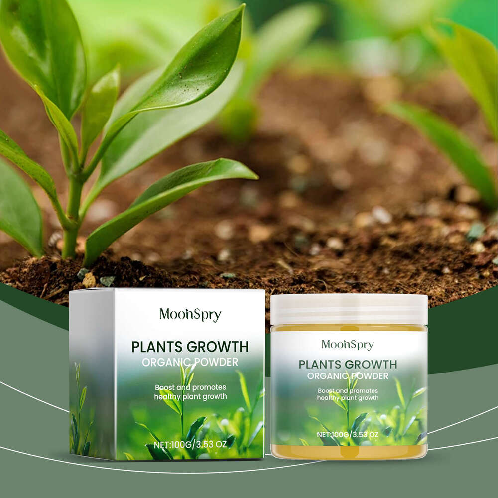 MoonSpry Powder Growth Nutrient Supplement Soil Conditioning Plant Fertilizer S260202
