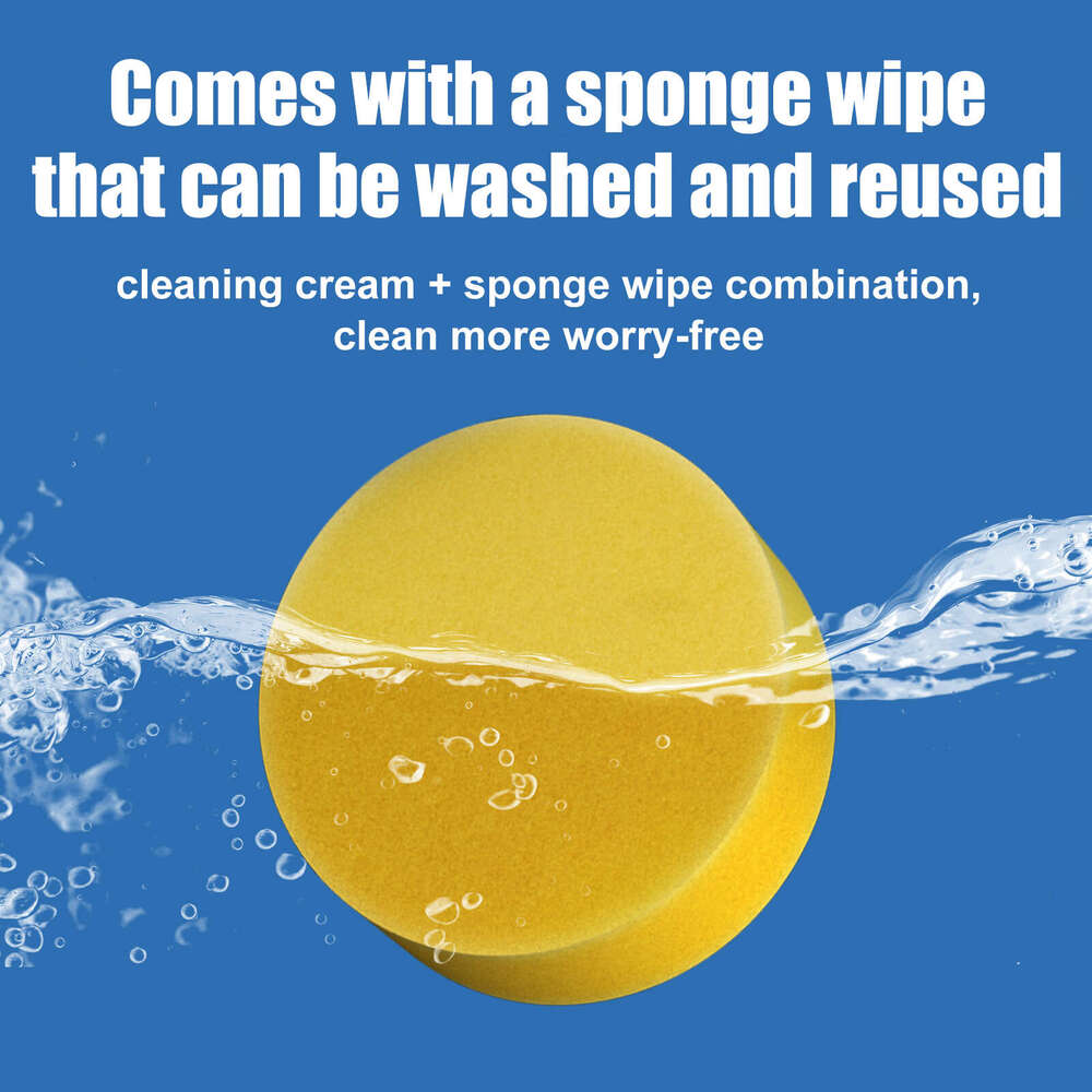 Jue-Fish White Paste Powerful No-Wash Sports Canvas Shoe Cleaner Stain Remover S260202