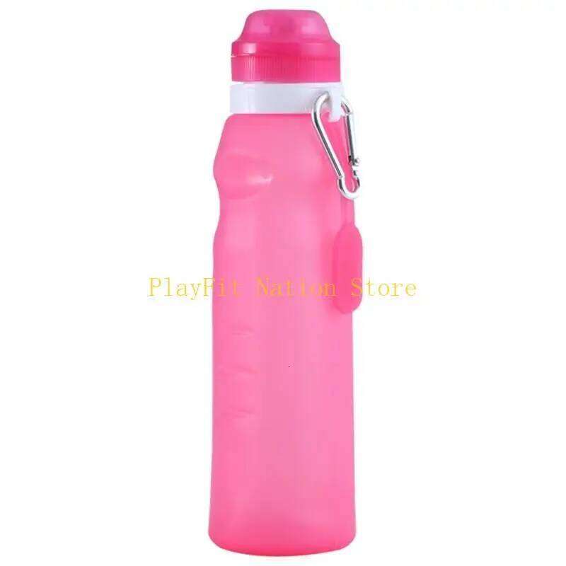 242F 600ml Bottle for w/ D Buckle Leakproof Reusable BPA Foldable Water Bo Z260202