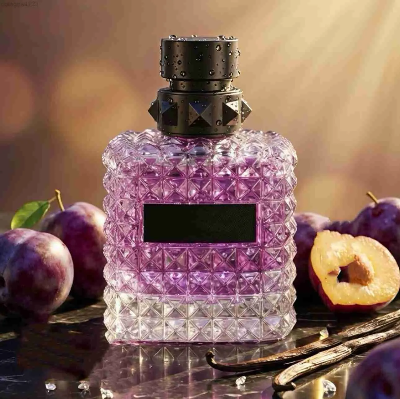 Born in Roma Purple Melancholia 100ml Man Women Perfume EDP Fragarance Floral Spray EDP Intense Coral Fantasy Uomo Donna Long Lasting Smell Top Quality