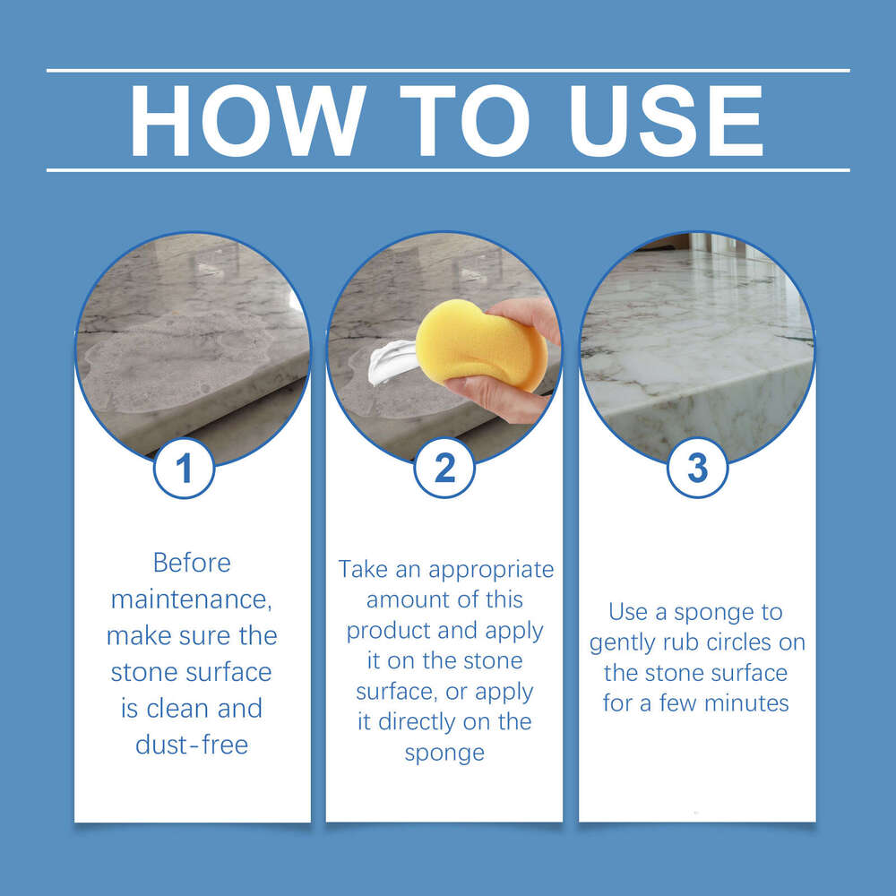 Tile Stone Maintenance Renovation Polishing Waxing Floor Care Paste S260202