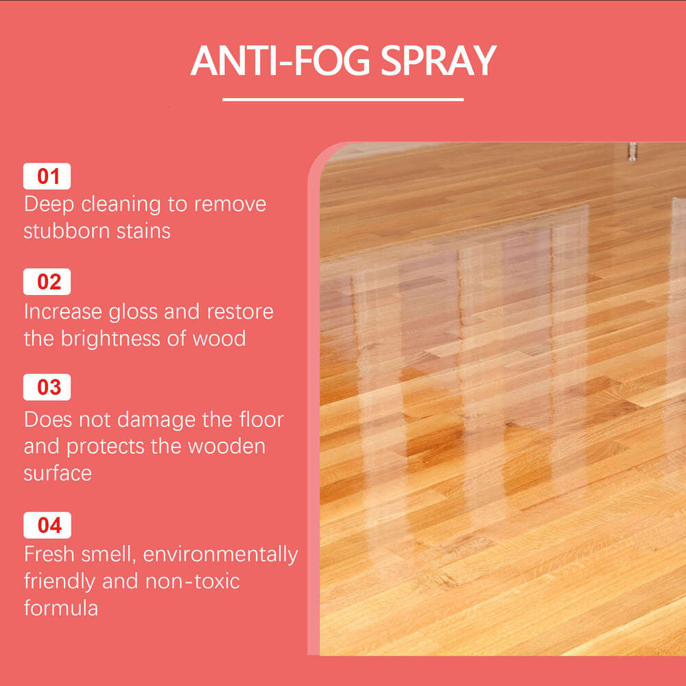 Cleaner Wooden Floor Multi-effect Stain Removal Descaling Polishing Brightening Orange Scent Foam S260202