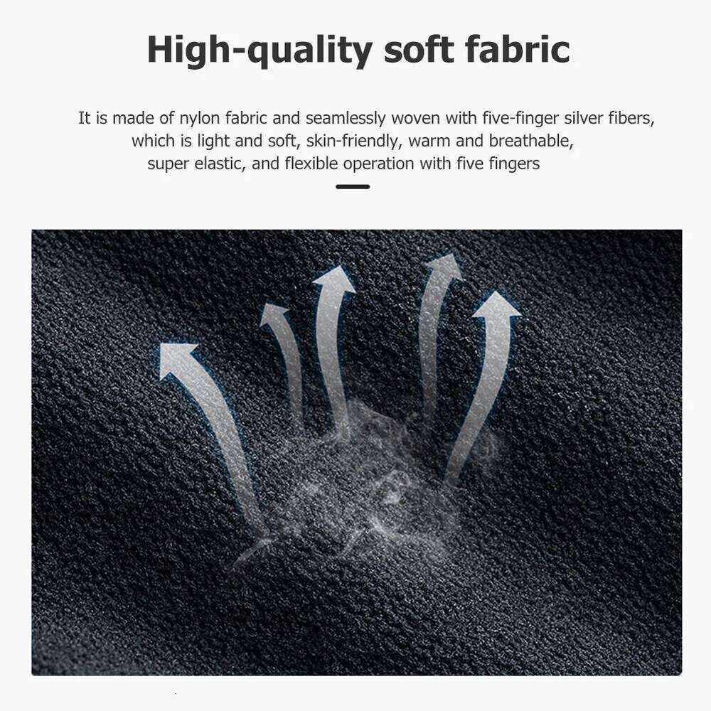 Breathable Sweatproof Knit Thermal Unisex Anti Slip Touch Screen Motorcycle Gloves Sports Full Finger XJ260202