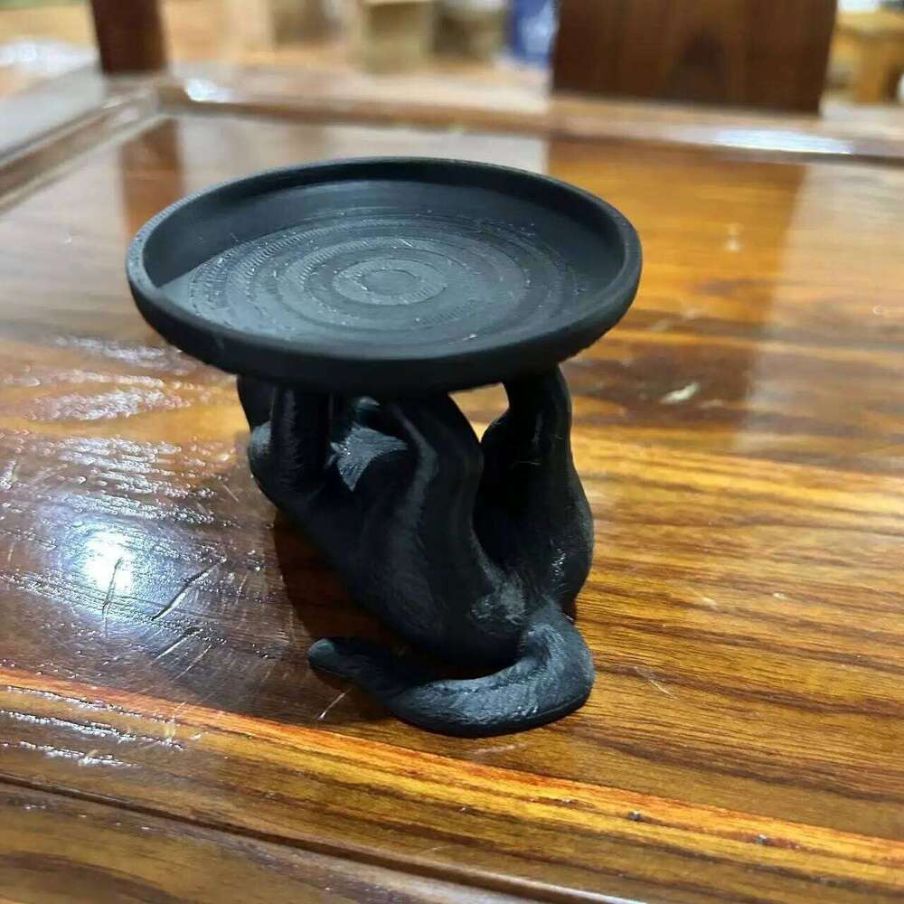 3D Printed Fun Jewelry Tray, Playful and Cute Cat Design, Novel Style, Ideal for Desktop Organization Y260202