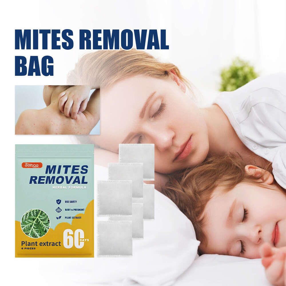 EELHOE Pack Multi-Purpose Household Cleaning Bag Anti-Flea Bed Bug Bite Portable Herbal Mite Removal Patch S260202