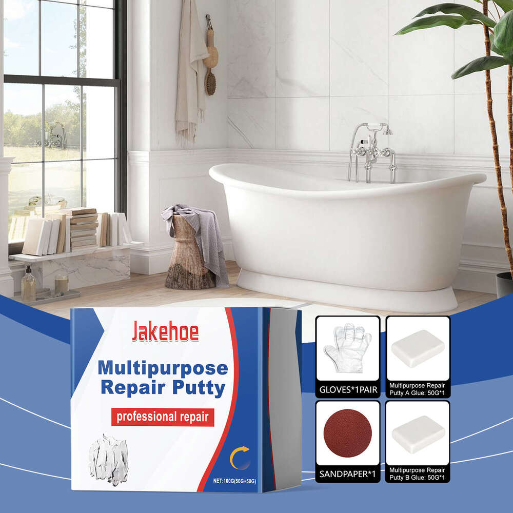 Plastic Steel Mud Iron Leak Repair Waterproof Strong Tile Multi-functional Glue S260202