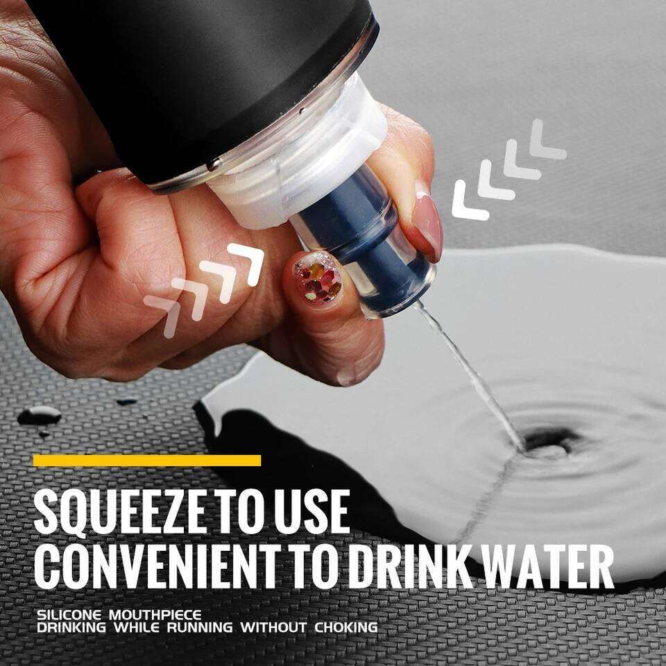 WRELS Portable TPU Water Bottle BPA Free Folding Soft Flasks For Outdoor Sports Marathon Running Hydration Camping Hiking Z260202