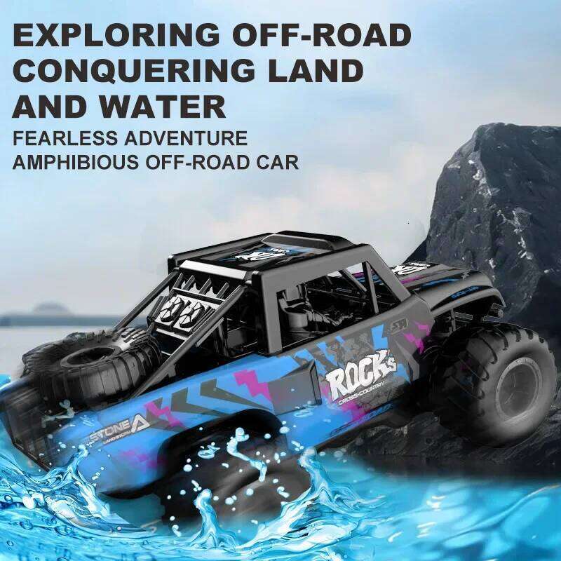 Remote Control CarQ191 Amphibious Waterproof Multi Terrain RC Off-road Climbing Vehicle Boy Toys For Kids Boys Christmas Gift Y260131