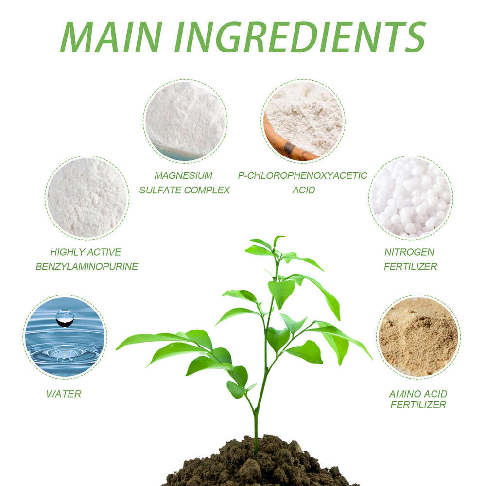 Flower Potted Lawn Green Leaf Plant Fertilizer Root Growth Nutrient Agent S260202