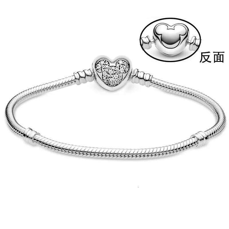 New 925 Sterling Silver 17-20CM Snowflake Dream Catcher Pentagram Original Bracelet Suitable For DIY High-end Wedding Jewelry H260202