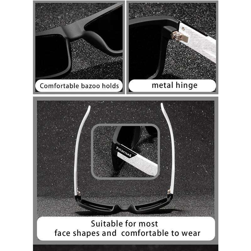 2024 Polarized Sunglasses Brand Designer Men's Driving Shades Male Sun Glasses For Men Retro Cheap Luxury Women UV400 Gafas H260202