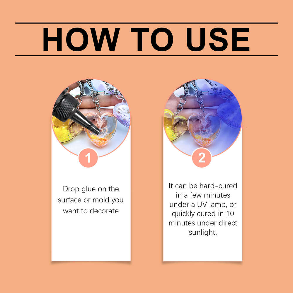 Dowmoo UV High Transparency Epoxy for Crafts Creative Curing Resin S260202