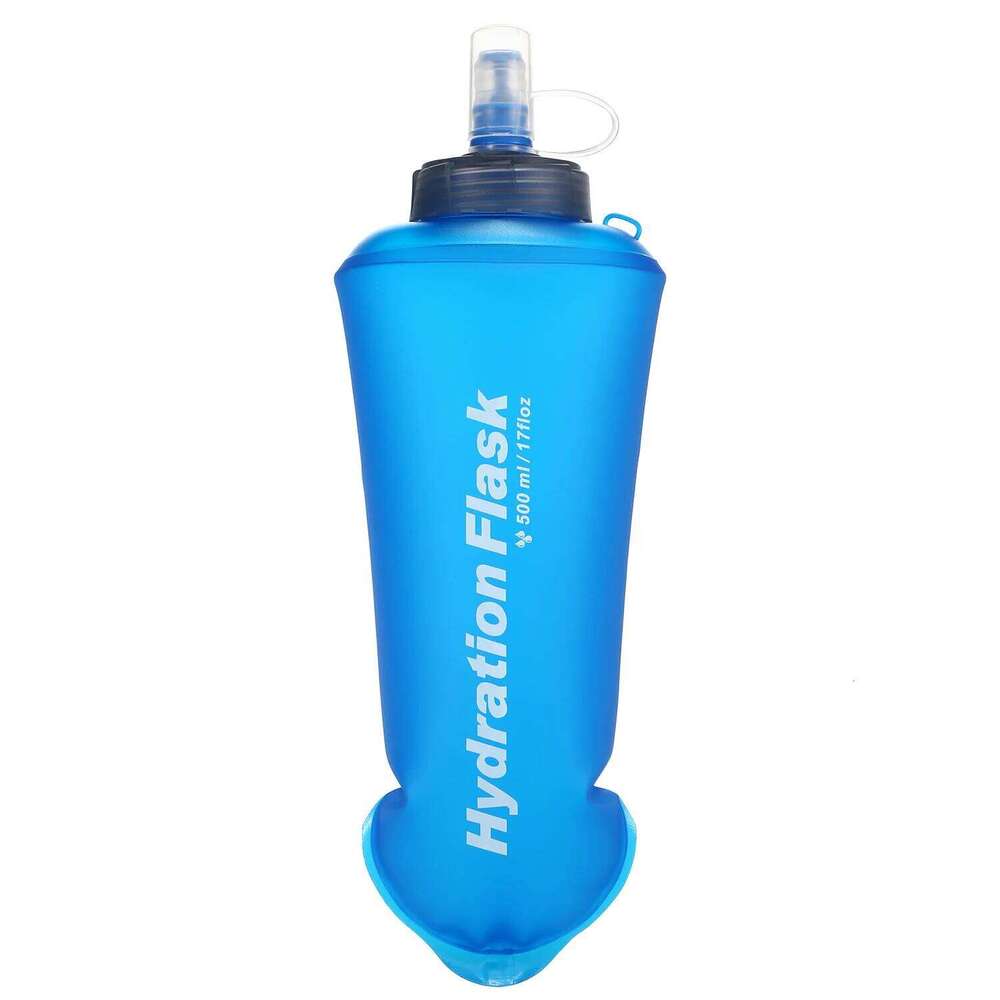 500ML Soft Collapsible TPU Water Bottle for Running Hiking Cycling Climbing Z260202