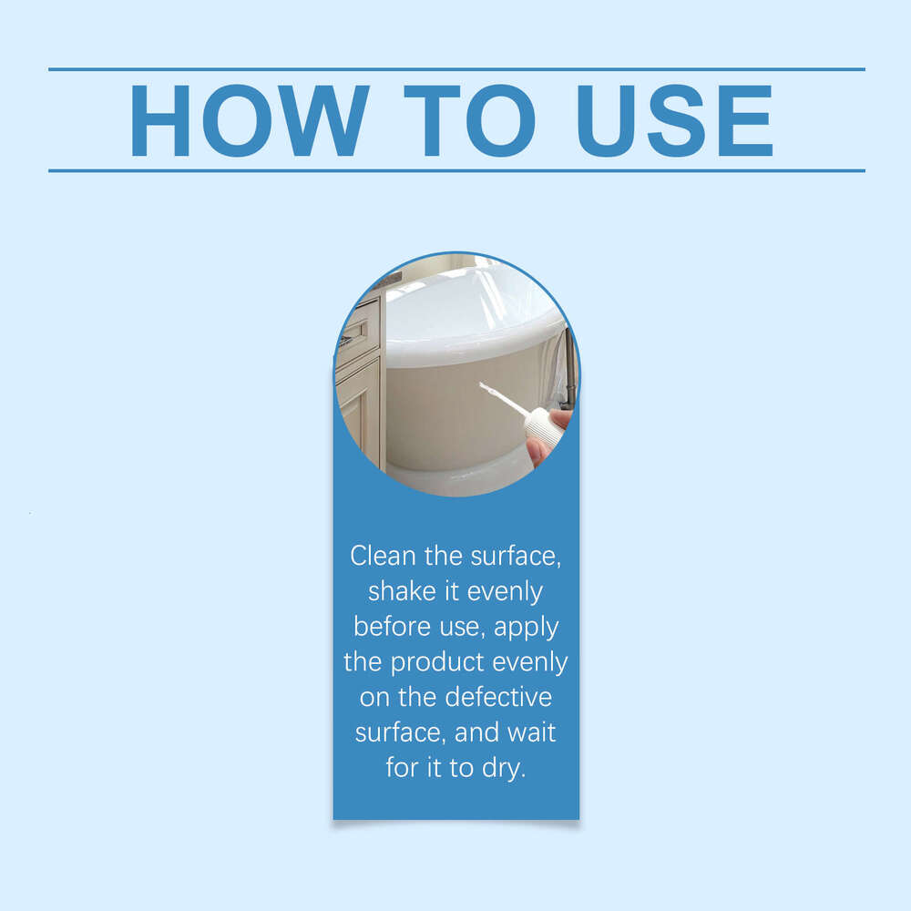 Multi-Surface Repair Renovation Covering Waterproof Sun-Resistant Multi-Functional Care Paint S260202