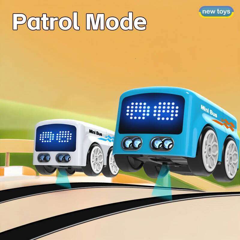 Gesture Induction RC Mini Bus Magic Intelligent Remote Control Cartoon Car Senior Smart Electric Vehicle ChildrenToy Y260131