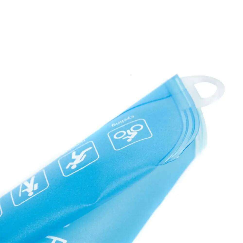 Ultralight TPU Folding Soft Flask Blue Collapsible Bottle Water Bag Hydration Pack 500ML 250ML 150ML Z260202