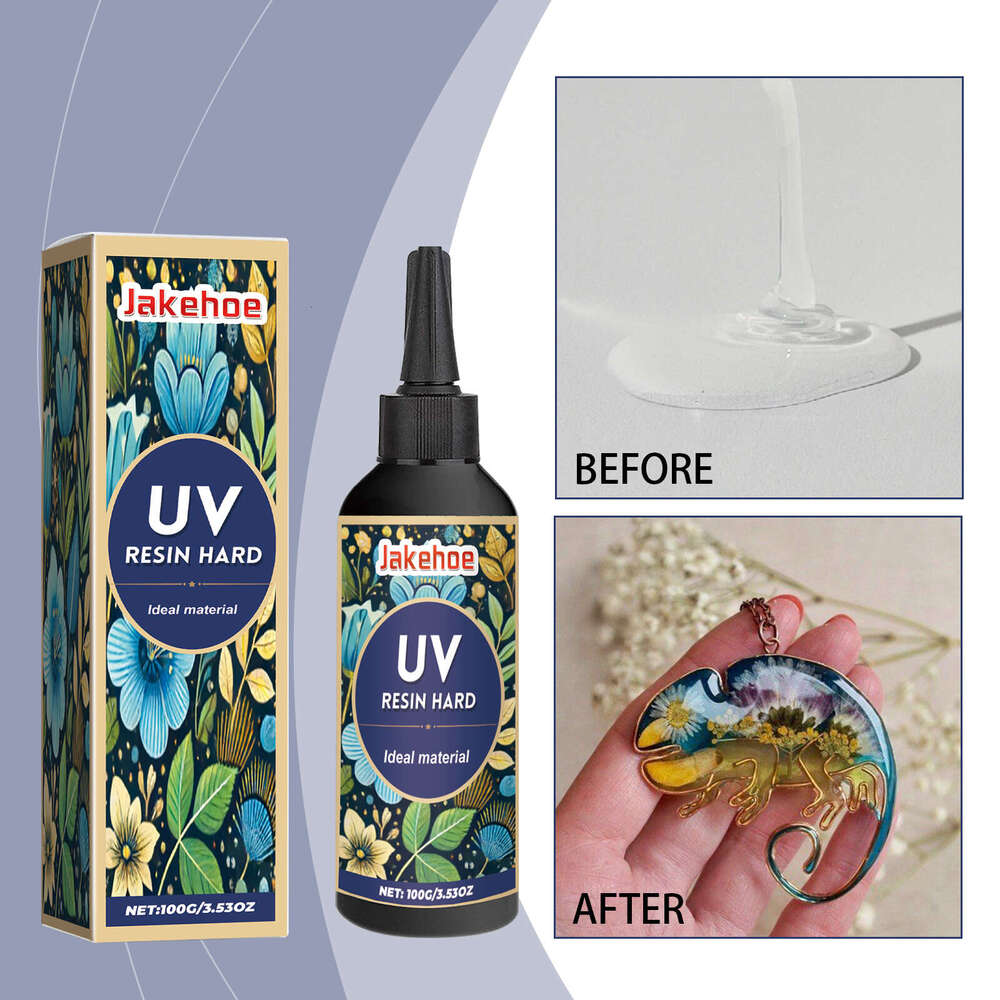 Epoxy Resin Jewelry Silicone Mold UV Quick-Drying Adhesive Glue S260202