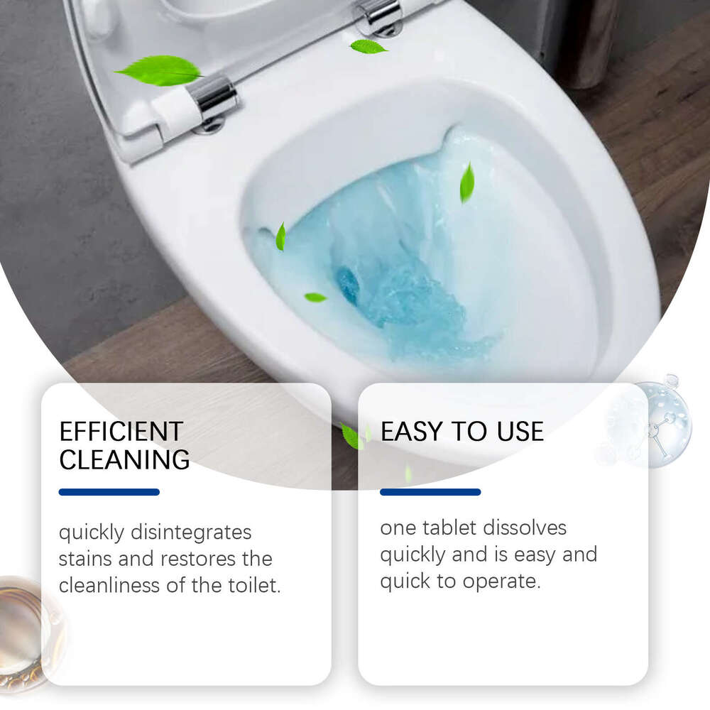 JAKEHOE Descaling Urine Stains Cleaner Deodorizing Toilet Stain Removal Effervescent Tablets S260202