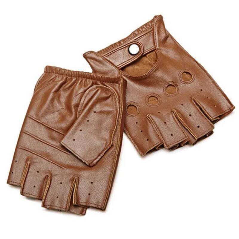 Men's and Women's Outdoor Autumn Adult Windproof Half-finger Cycling Gloves XJ260202